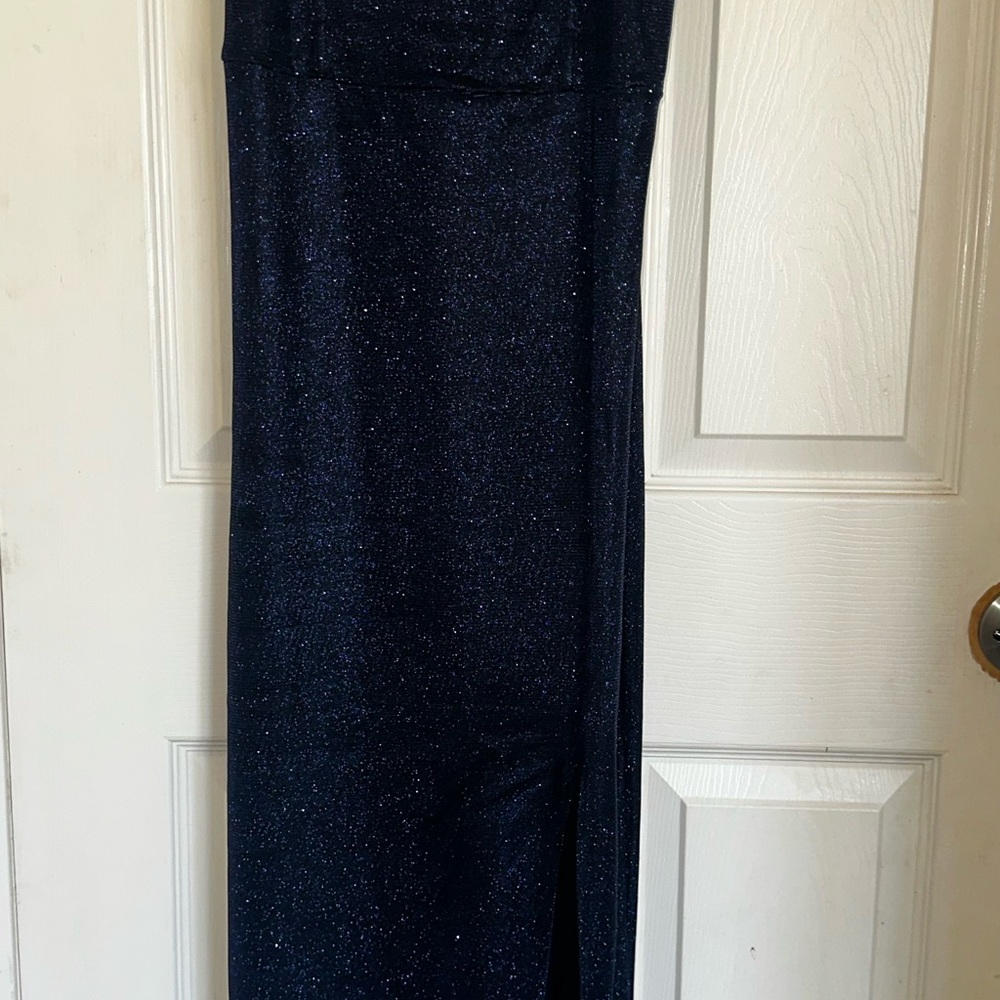Charlotte Russe Velvet Black Dress